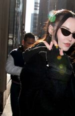 DOVE CAMERON Arrives at Good Morning America in New York 03/20/2023