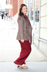 DREW BARRYMORE Arrives at Her Show in New York 03/02/2023