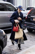 DUA LIPA Arrives at Her Hotel in New York 03/08/2023