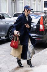 DUA LIPA Arrives at Her Hotel in New York 03/08/2023