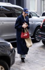 DUA LIPA Arrives at Her Hotel in New York 03/08/2023