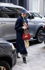 DUA LIPA Arrives at Her Hotel in New York 03/08/2023