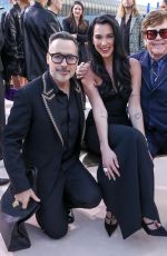DUA LIPA at Versace FW23 Fashion Show at Pacific Design Center in West Hollywood 03/09/2023