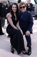 DUA LIPA at Versace FW23 Fashion Show at Pacific Design Center in West Hollywood 03/09/2023