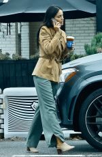 EIZA GONZALEZ Out for Coffee at Alfred in Los Angeles 03/10/2023