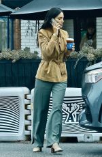 EIZA GONZALEZ Out for Coffee at Alfred in Los Angeles 03/10/2023