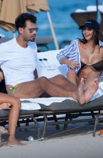 ELETTRA LAMBORGHINI in Bikini at South Beach in Miami 02/16/2023