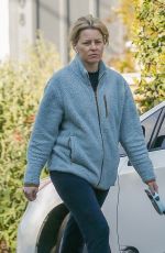 ELIZABETH BANKS Out with Her Dog in West Hollywood 03/16/2023