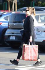 ELIZABETH OLSEN Leaves Erewhon Market in Los Angeles 03/08/2023