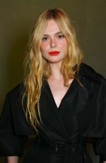 ELLE FANNING at Alexander Mcqueen FW23 Show at Paris Fashion Week 03/04/2023