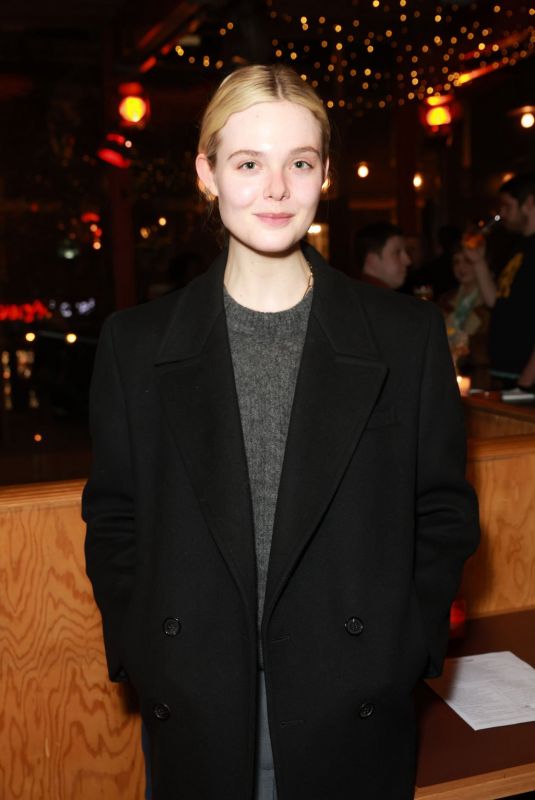 ELLE FANNING at Further Than the Furthest Thing Press Night Afterparty in London 03/16/2023