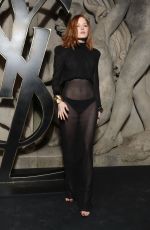 ELLIE BAMBER at Yves Saint Laurent Fashion Show at Paris Fashion Week 02/28/2023