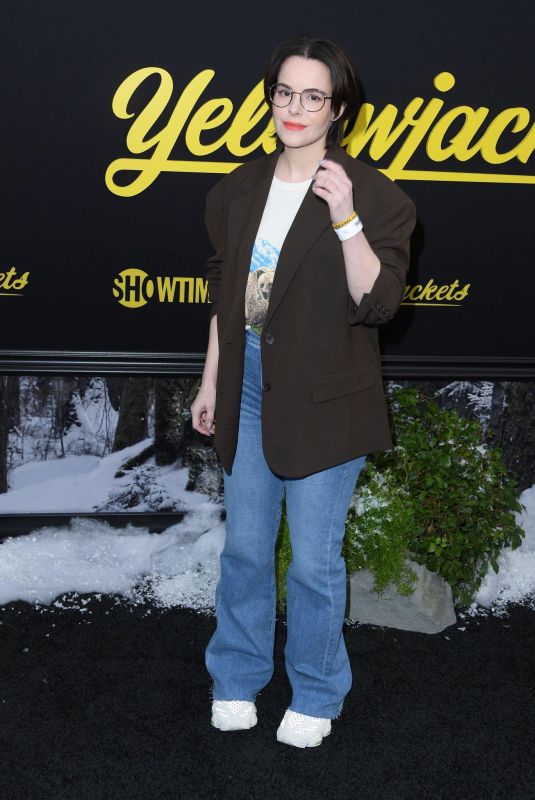EMILY HAMPSHIRE at Yellowjackets Season 2 Premiere in Hollywood 03/22/2023