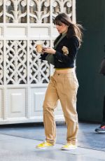 EMILY RATAJKOWSKI Arrives at Sony to Tape Her Podcast in New York 03/17/2023