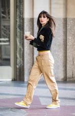 EMILY RATAJKOWSKI Arrives at Sony to Tape Her Podcast in New York 03/17/2023