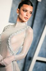 EMILY RATAJKOWSKI at Vanity Fair Oscar Party in Beverly Hills 03/12/2023