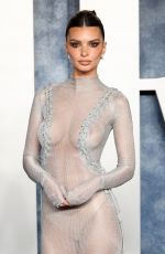 EMILY RATAJKOWSKI at Vanity Fair Oscar Party in Beverly Hills 03/12/2023