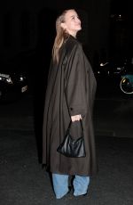 EMMA BROOKS Arrives at Her Hotel at Paris Fashion Week 03/03/2023