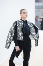 EMMA BROOKS at Christian Dior Fashion Show in Paris 02/28/2023