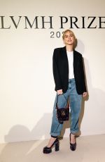 EMMA BROOKS at LVMH Prize Cocktail in Paris 03/02/2023