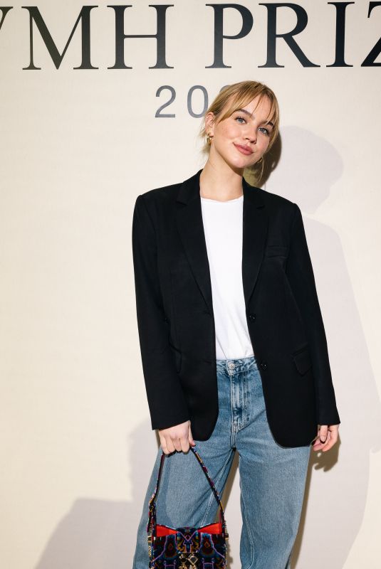 EMMA BROOKS at LVMH Prize Cocktail in Paris 03/02/2023