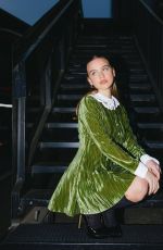 EMMA BROOKS at Milan Fashion Week Photoshoot, February 2023