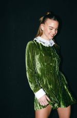 EMMA BROOKS at Milan Fashion Week Photoshoot, February 2023