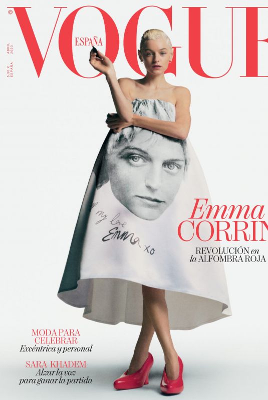 EMMA CORRIN in Vogue Magazine, Spain April 2023