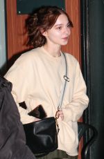 EMMA MYERS Arrives at Her Hotel in Paris 03/26/2023