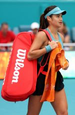 EMMA RADUCANU Loses Her First Round Match to Bianca Andreescu at Miami Open 03/22/2023