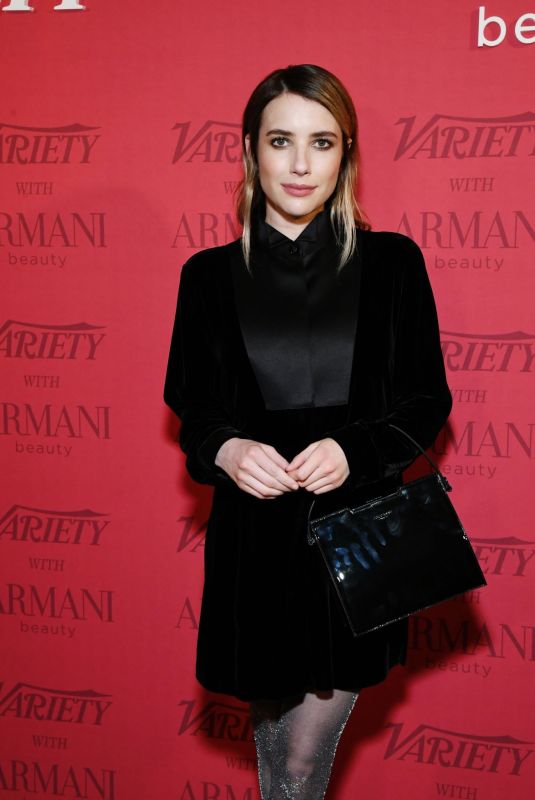 EMMA ROBERTS at Variety Makeup Artistry Dinner with Armani Beauty in West Hollywood 03/09/2023