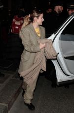EMMA ROBERTS Leaves Her Hotel at Paris Fashion Week 03/01/2023
