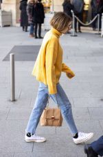 EMMA ROBERTS Out at Paris Fashion Week 03/03/2023