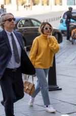 EMMA ROBERTS Out at Paris Fashion Week 03/03/2023