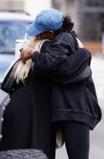 EMMA SLATER and BRITT STEWART Leaves MOD Nails in Studio City 03/20/2023