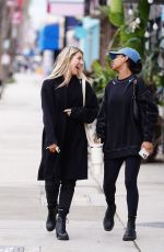 EMMA SLATER and BRITT STEWART Leaves MOD Nails in Studio City 03/20/2023