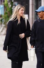 EMMA SLATER and BRITT STEWART Leaves MOD Nails in Studio City 03/20/2023