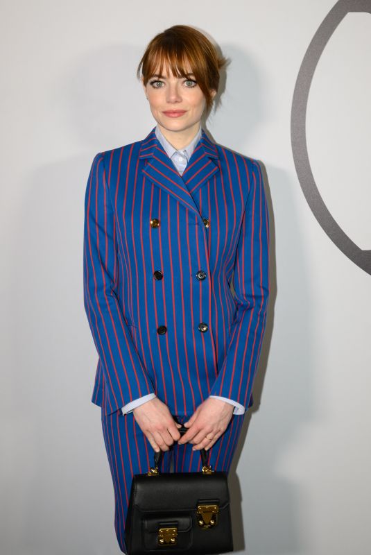 EMMA STONE at Louis Vuitton Womenswear Fall/winter 2023-2024 Show at Paris Fashion Week 03/06/2023