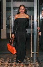 EMMA THYNN Leaves Her Hotel at Paris Fashion Week 03/05/2023