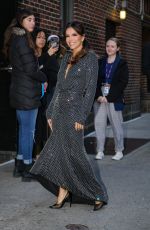 EVA LONGORIA Arrives at Late Show with Stephen Colbert in New York 03/07/2023