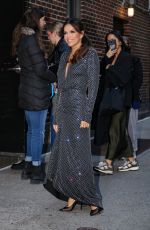 EVA LONGORIA Arrives at Late Show with Stephen Colbert in New York 03/07/2023