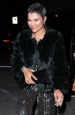 EVE HAROLOW Out for Dinner at Craig