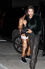 EVE HAROLOW Out for Dinner at Craig
