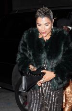 EVE HAROLOW Out for Dinner at Craig