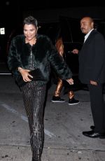 EVE HAROLOW Out for Dinner at Craig
