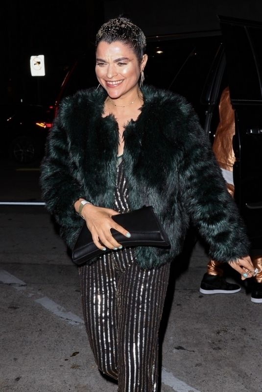 EVE HAROLOW Out for Dinner at Craig