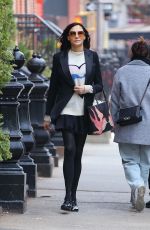 FAMKE JANSSEN Out in New York 03/17/2023
