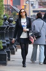 FAMKE JANSSEN Out in New York 03/17/2023