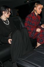 FKA TWIGS and a Mystery Male Leaves Louis Vuitton Afterparty in Paris 03/06/2023