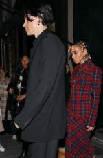FKA TWIGS and a Mystery Male Leaves Louis Vuitton Afterparty in Paris 03/06/2023